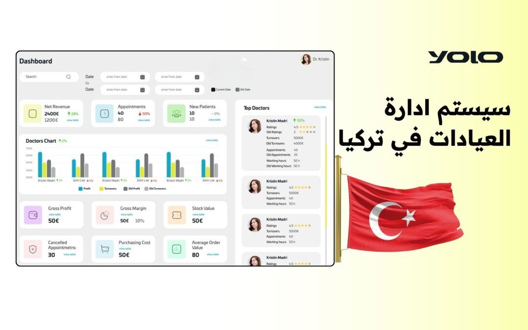سيستم ادارة العيادات في تركيا – سيستم Yolo