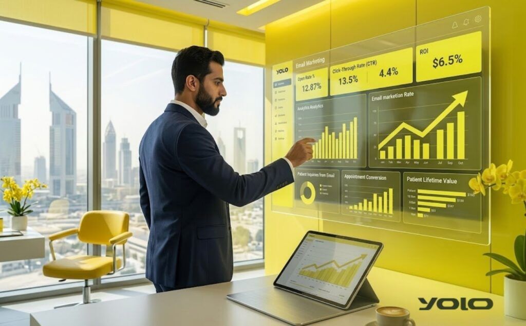 كيف تقيس نجاح و فوائد التسويق بالبريد الإلكتروني للعيادات بدقة